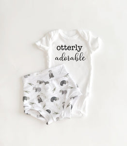 Otterly Adorable Shorts Set