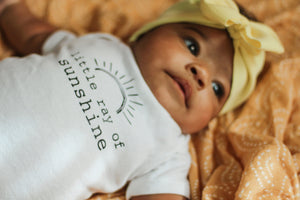 Little Ray of Sunshine Bummies Set