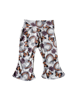 Boho Butterfly Bell Bottoms