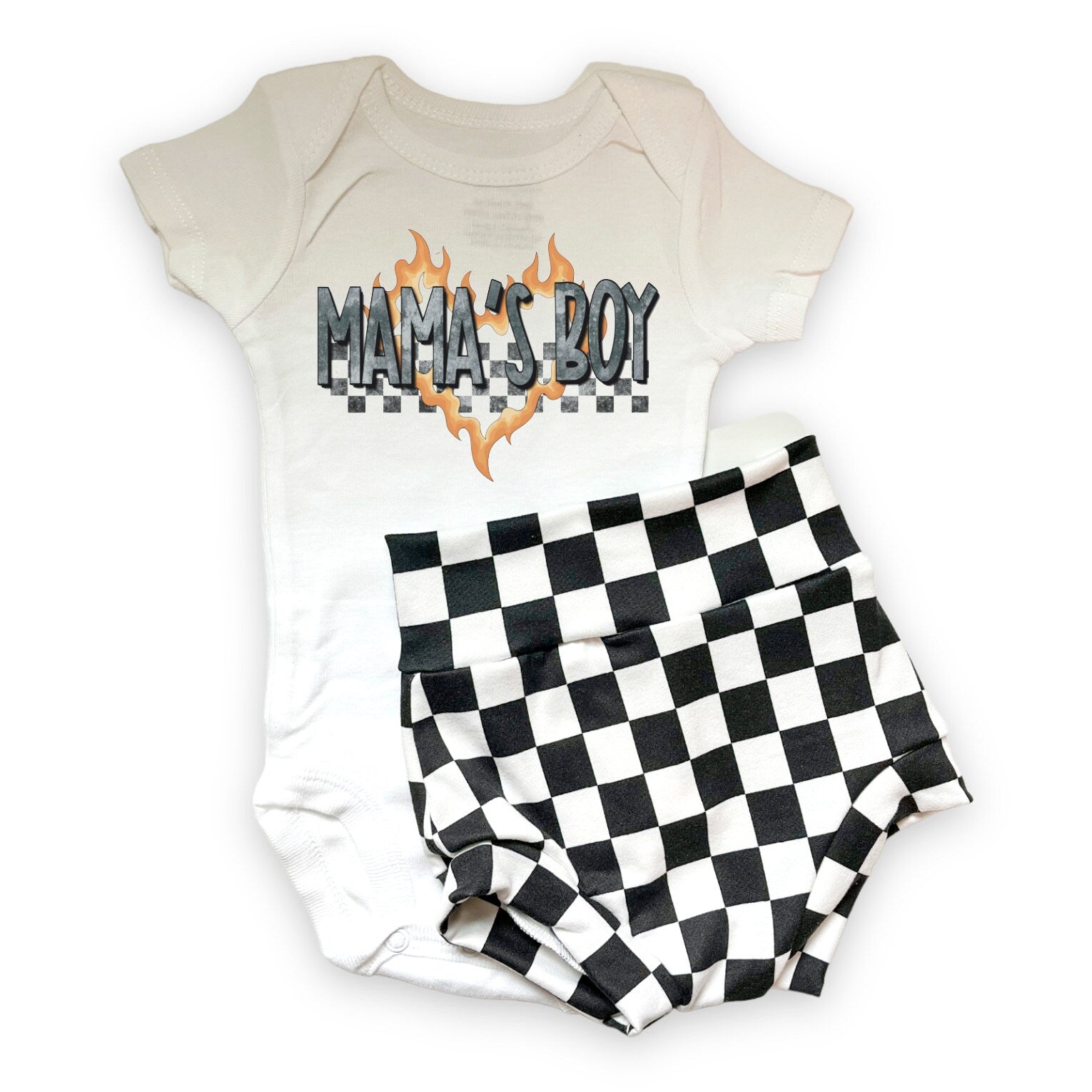 Mama's Boy Shorts Outfit