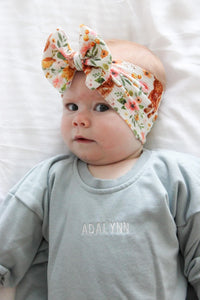 Highland Cow Headwrap Bow