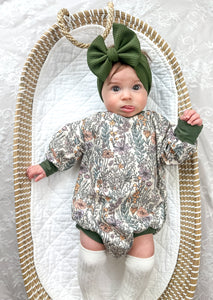 Wild Flower Bubble Romper
