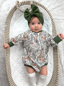 Wild Flower Bubble Romper