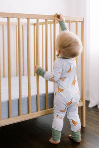 Little Duckling Bamboo Zipper Romper