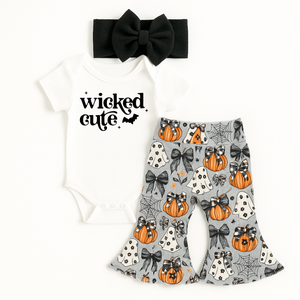 Wicked Cute Halloween Baby Bell Bottoms