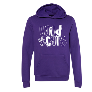 Wildcats Bubble Letters Tee or Hoodie