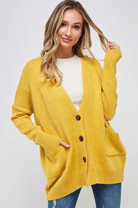 YELLOW CARDIGAN