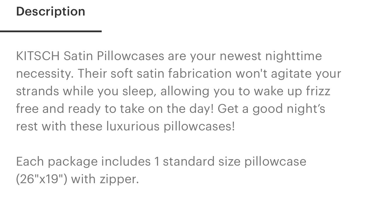 Kitsch Stranger Things satin pillowcase & eye mask set