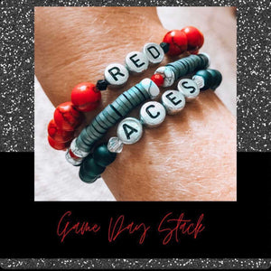 Red Aces game day stack