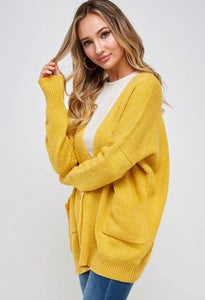 YELLOW CARDIGAN