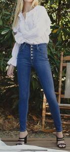 KanCan high rise button down